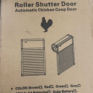 Hamuti Automatic Chicken coop door, would also be good doggy door